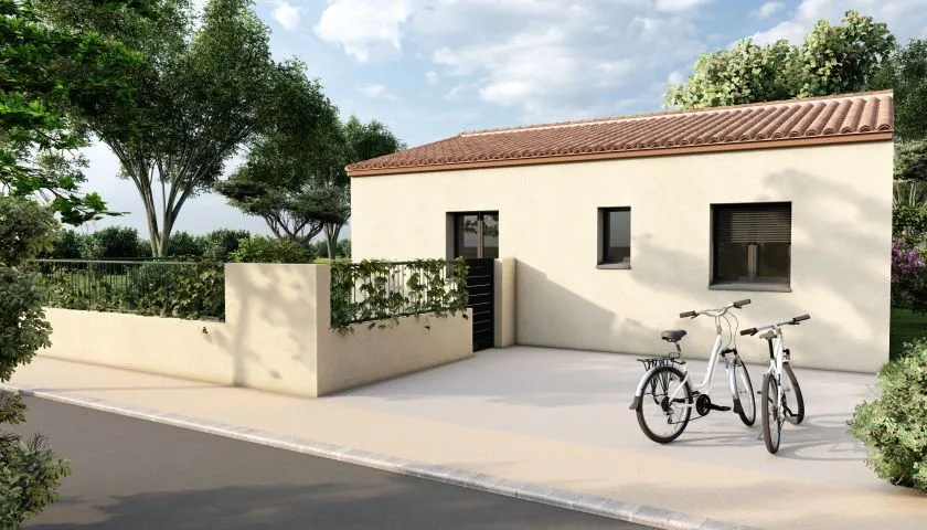 Image Projet de construction d'une maison 50 m² avec terrain à POILHES (34)