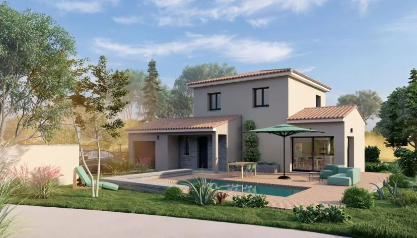 Image Projet de construction d'une maison 95 m² avec terrain à LATTES (34)
