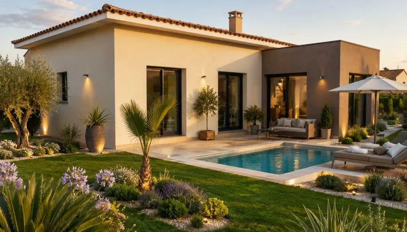 Image Projet de construction d'une maison 90 m² avec terrain à LIEURAN-LES-BEZIERS (34)