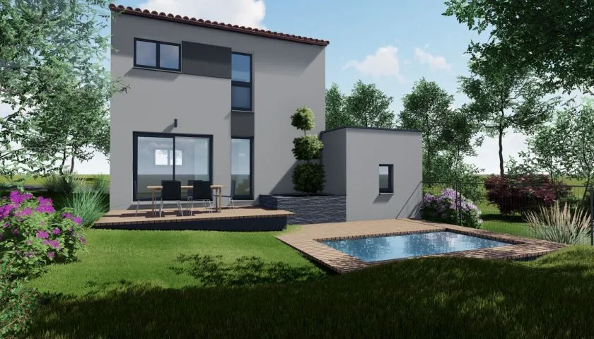 Image Projet de construction d'une maison 85 m² avec terrain à PUISSERGUIER (34)