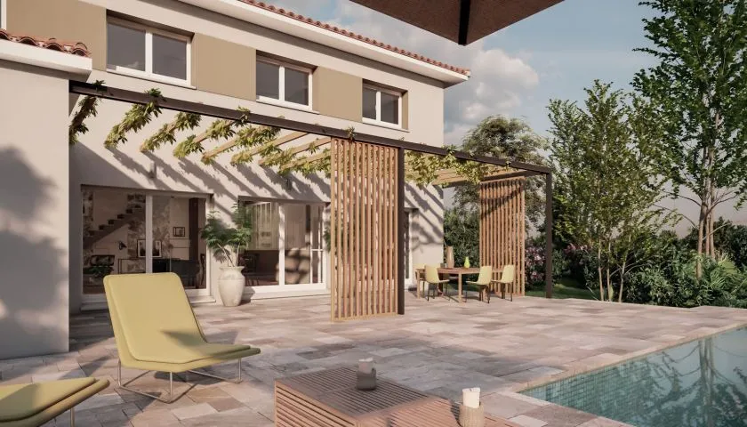 Image Projet de construction d'une maison 130 m² avec terrain à FLORENSAC (34)