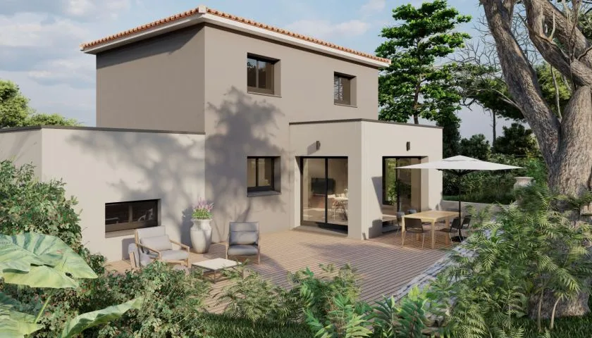 Image Projet de construction d'une maison 100 m² avec terrain à BRIGNAC (34)