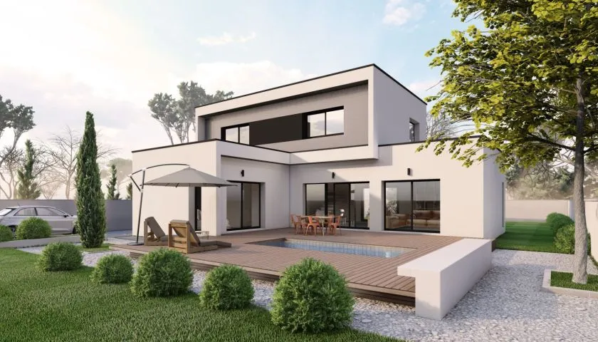 Image Projet de construction d'une maison 140 m² avec terrain à LA GRANDE-MOTTE (34)