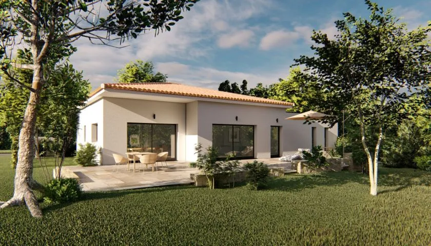 Image Projet de construction d'une maison 100 m² avec terrain à CERS (34)