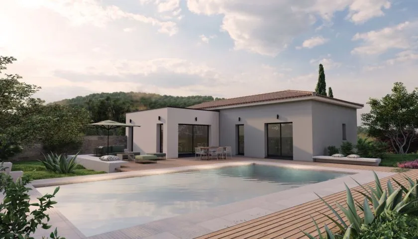 Image Projet de construction d'une maison 110 m² avec terrain à NISSAN-LEZ-ENSERUNE (34)