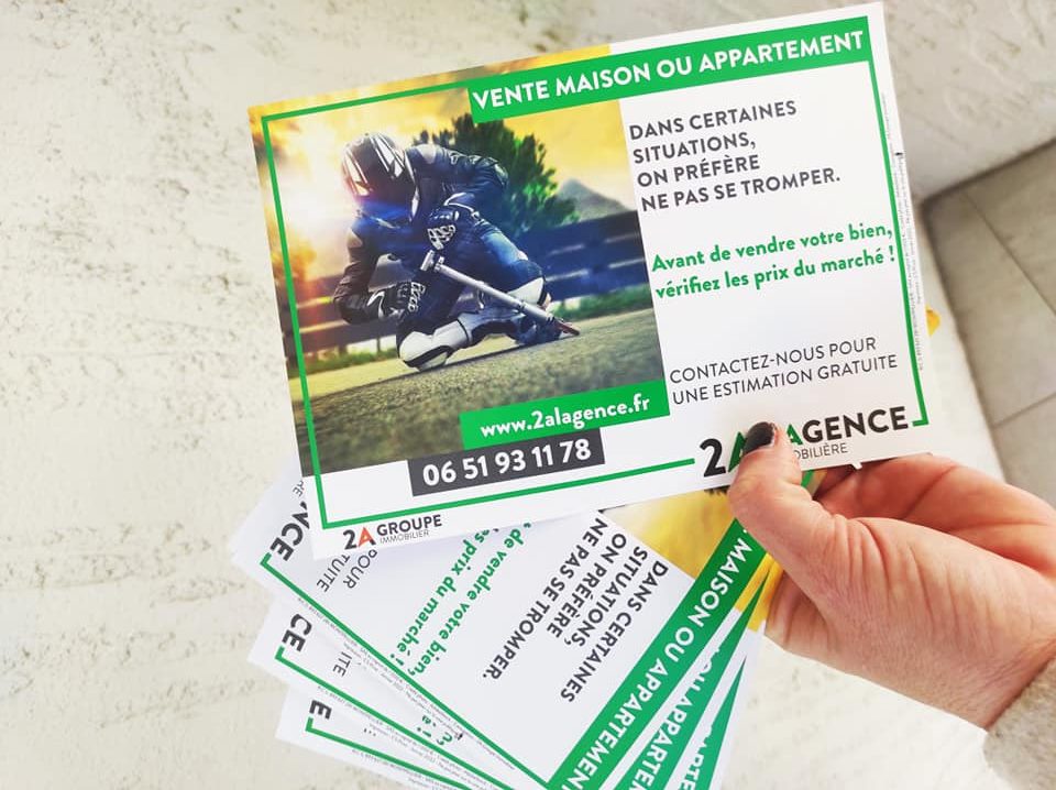 Flyers immobiliers 2A L'Agence